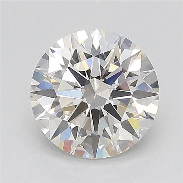 1.59ct F VS2 Rare Carat Ideal Cut Round Lab Grown Diamond