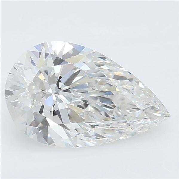 1.05ct F VVS2 Rare Carat Ideal Cut Pear Lab Grown Diamond