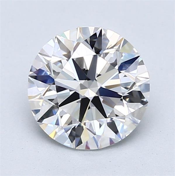 1.70ct E VVS2 Rare Carat Ideal Cut Round Diamond