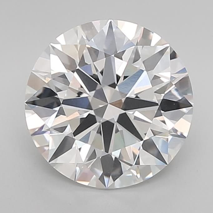4.55ct F VVS2 Rare Carat Ideal Cut Round Lab Grown Diamond
