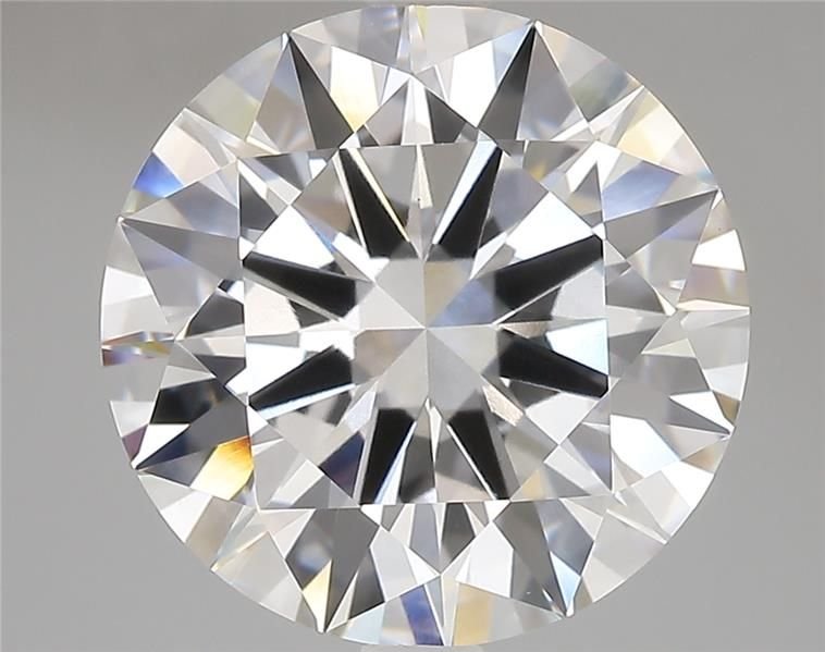 7.03ct D VVS2 Excellent Cut Round Lab Grown Diamond