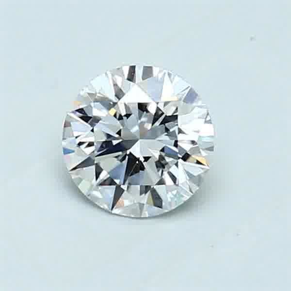 0.65ct E VVS1 Rare Carat Ideal Cut Round Diamond