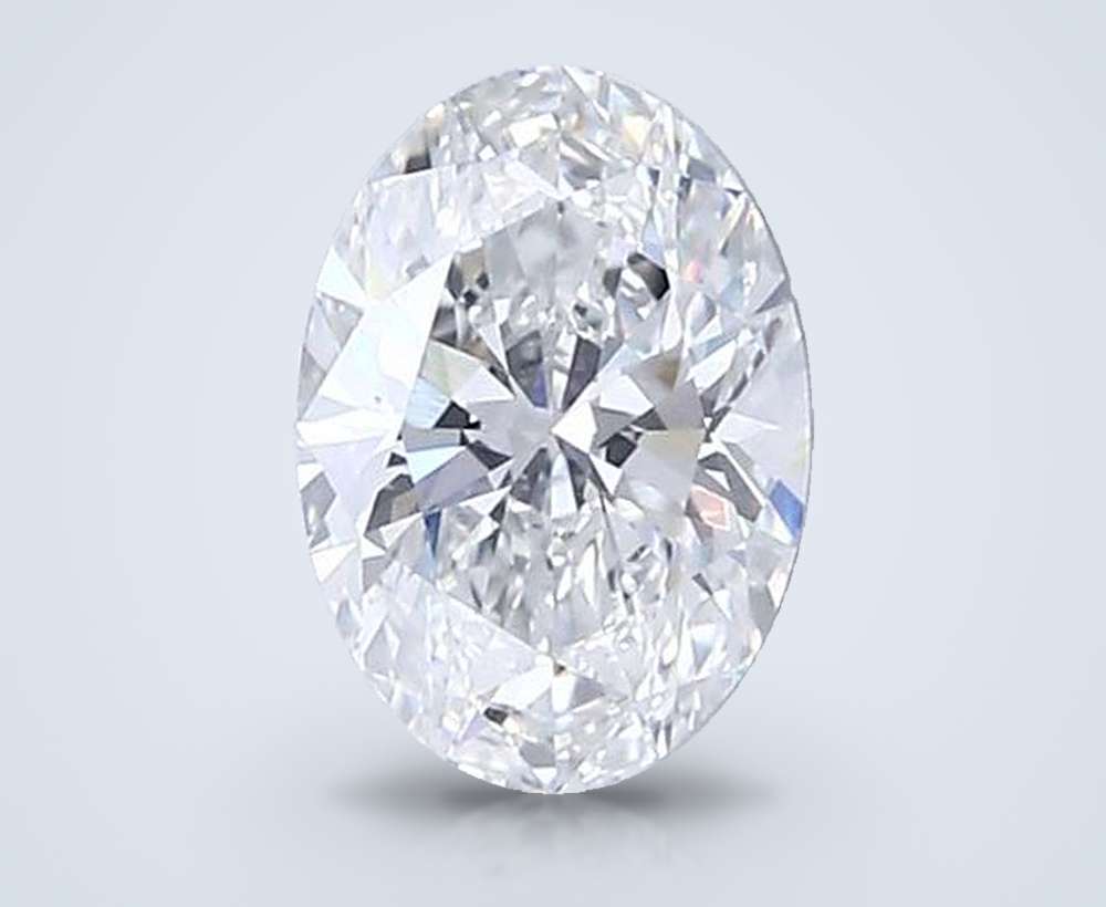 2.54 Carat Oval Lab Diamond
