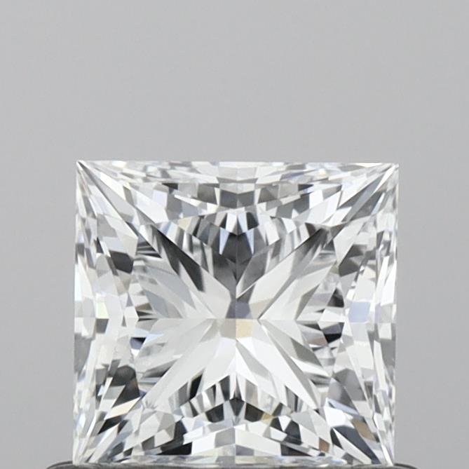 0.75ct E VS1 Rare Carat Ideal Cut Princess Lab Grown Diamond