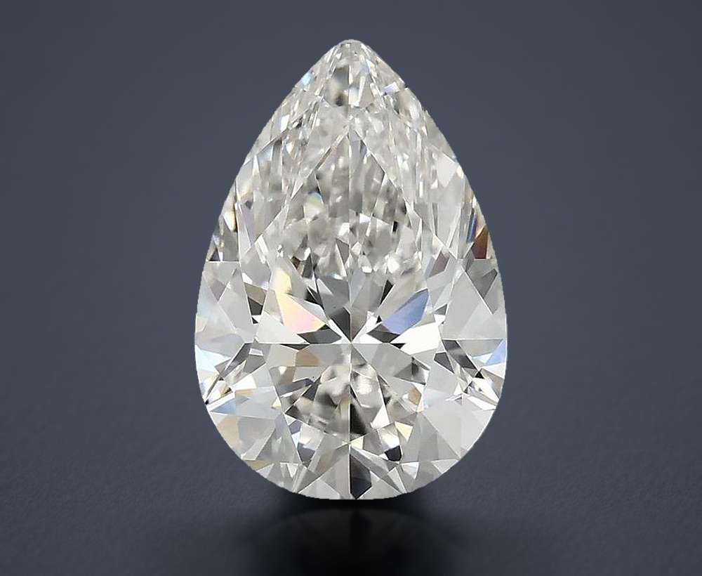 3.02 Carat Pear Lab Diamond