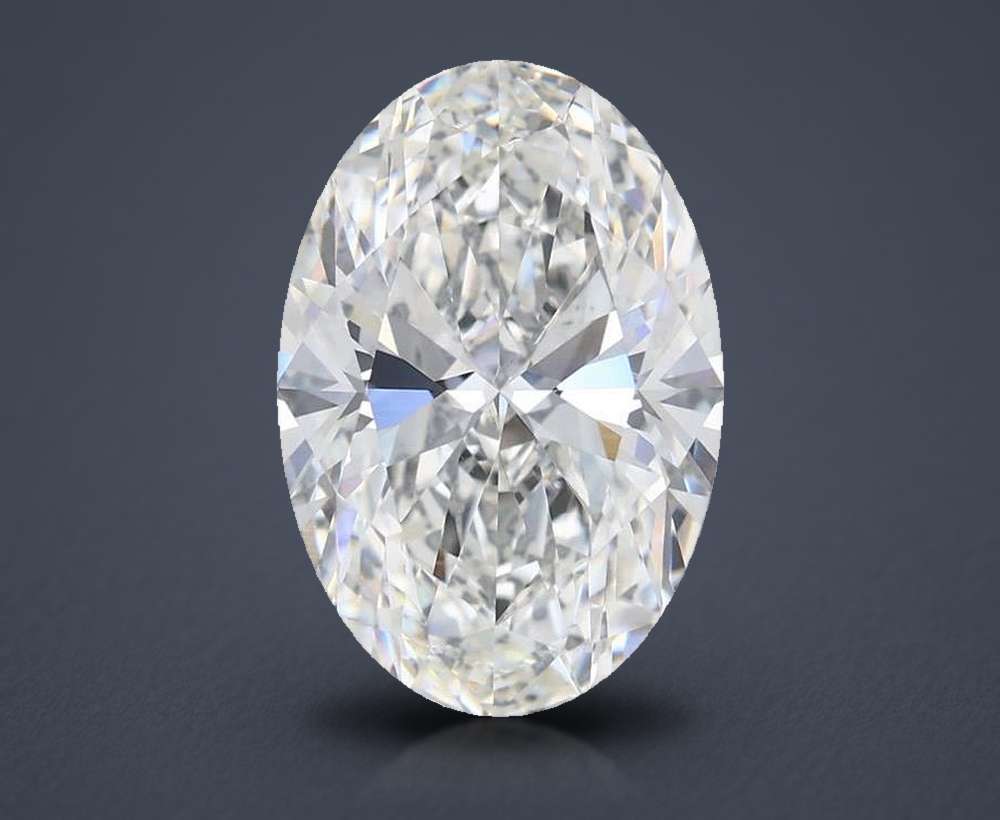 5.56 Carat Oval Lab Diamond