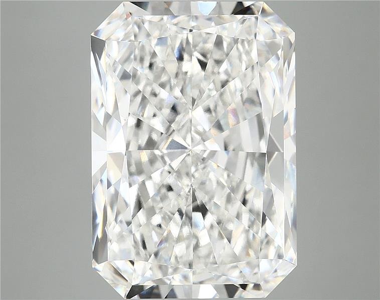 11.44ct F VVS2 Rare Carat Ideal Cut Radiant Lab Grown Diamond