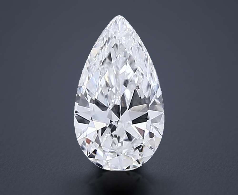 0.40 Carat Pear Natural Diamond