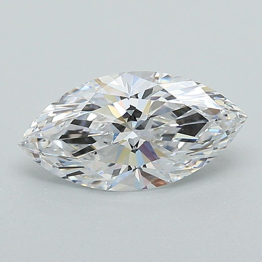 1.09ct D VVS2 Rare Carat Ideal Cut Marquise Lab Grown Diamond