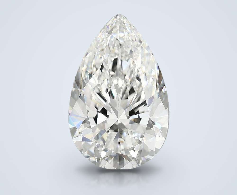 6.73 Carat Pear Lab Diamond
