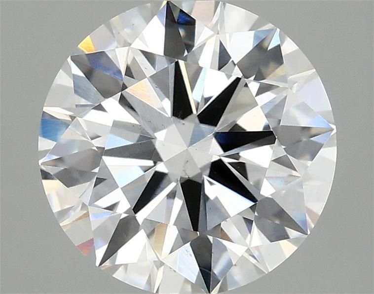 2.84ct E SI1 Rare Carat Ideal Cut Round Lab Grown Diamond