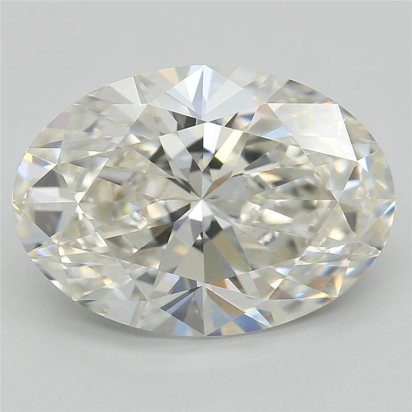 3.55ct H VS1 Rare Carat Ideal Cut Oval Lab Grown Diamond