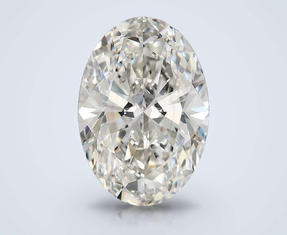 6.10 Carat Oval Lab Diamond