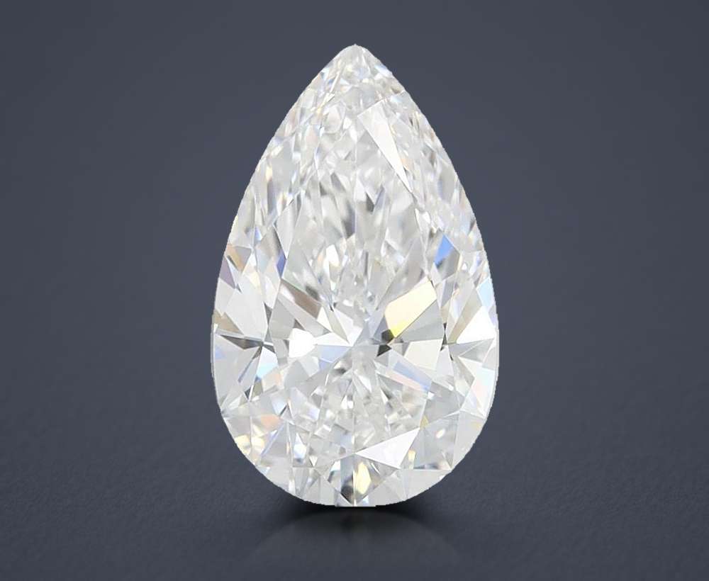 1.29 Carat Pear Lab Diamond
