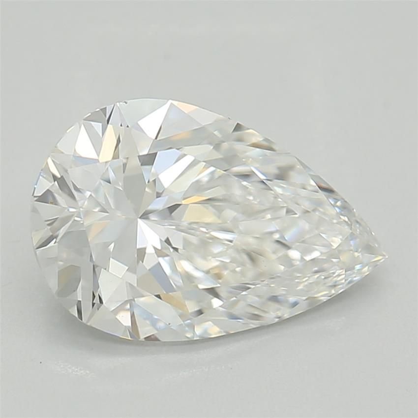 1.09ct E VVS2 Rare Carat Ideal Cut Pear Lab Grown Diamond