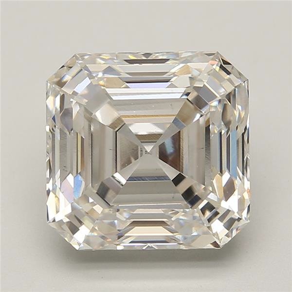 7.02ct H VS2 Rare Carat Ideal Cut Asscher Lab Grown Diamond