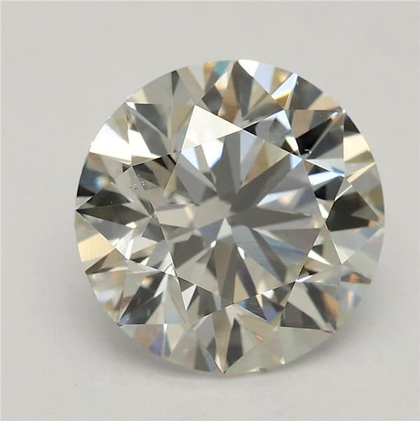 2.73ct I VS2 Excellent Cut Round Lab Grown Diamond