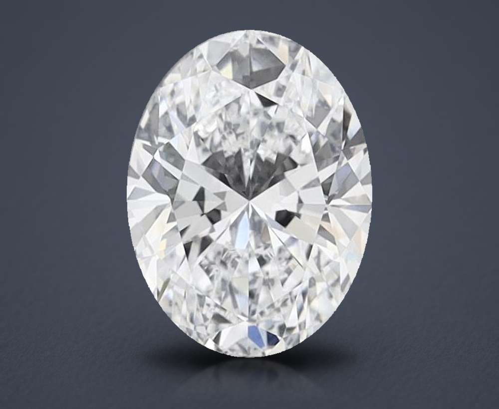 1.51 Carat Oval Lab Diamond