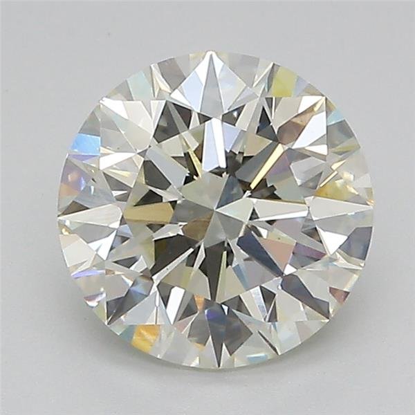 2.14ct J VS2 Rare Carat Ideal Cut Round Lab Grown Diamond