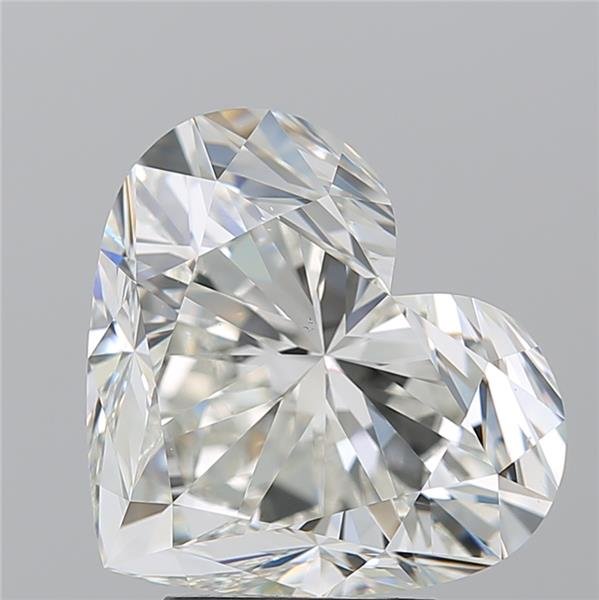 5.01ct I VS2 Rare Carat Ideal Cut Heart Diamond