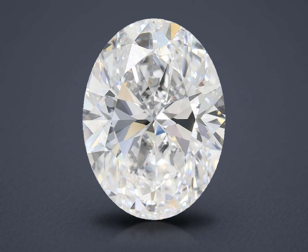 4.10 Carat Oval Lab Diamond