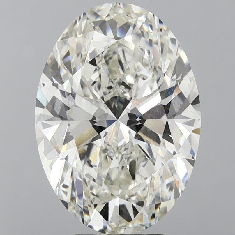 9.64ct H VS1 Very Good Cut Oval Lab Grown Diamond