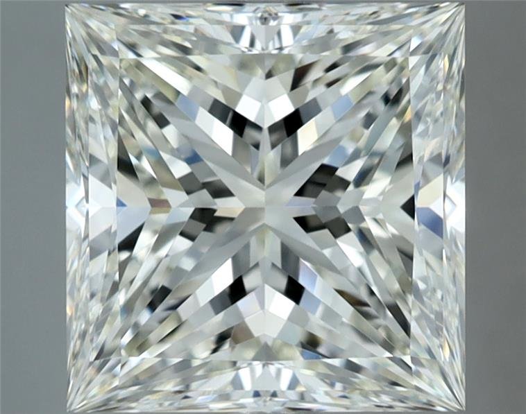 5.02ct J VVS2 Rare Carat Ideal Cut Princess Diamond