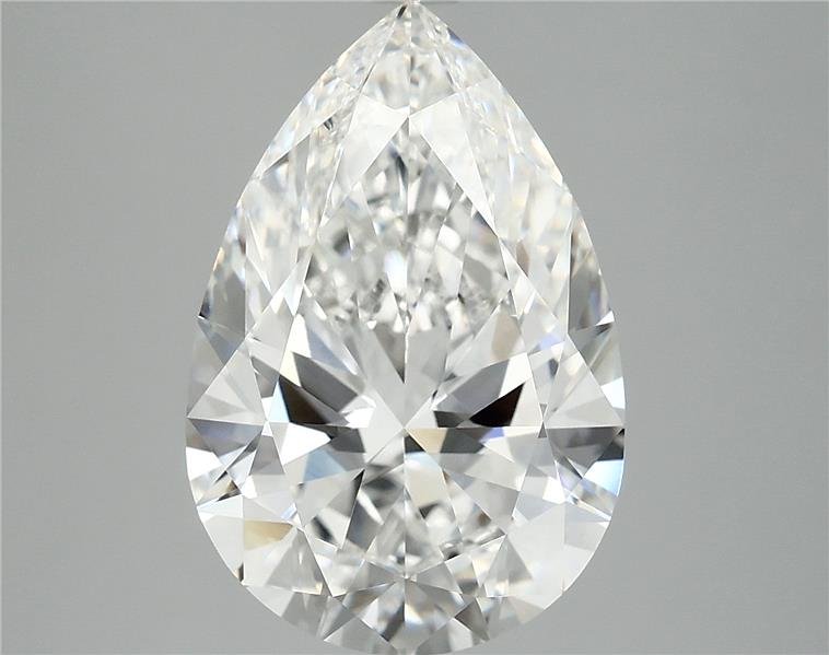 4.96 Carat Pear Lab Diamond