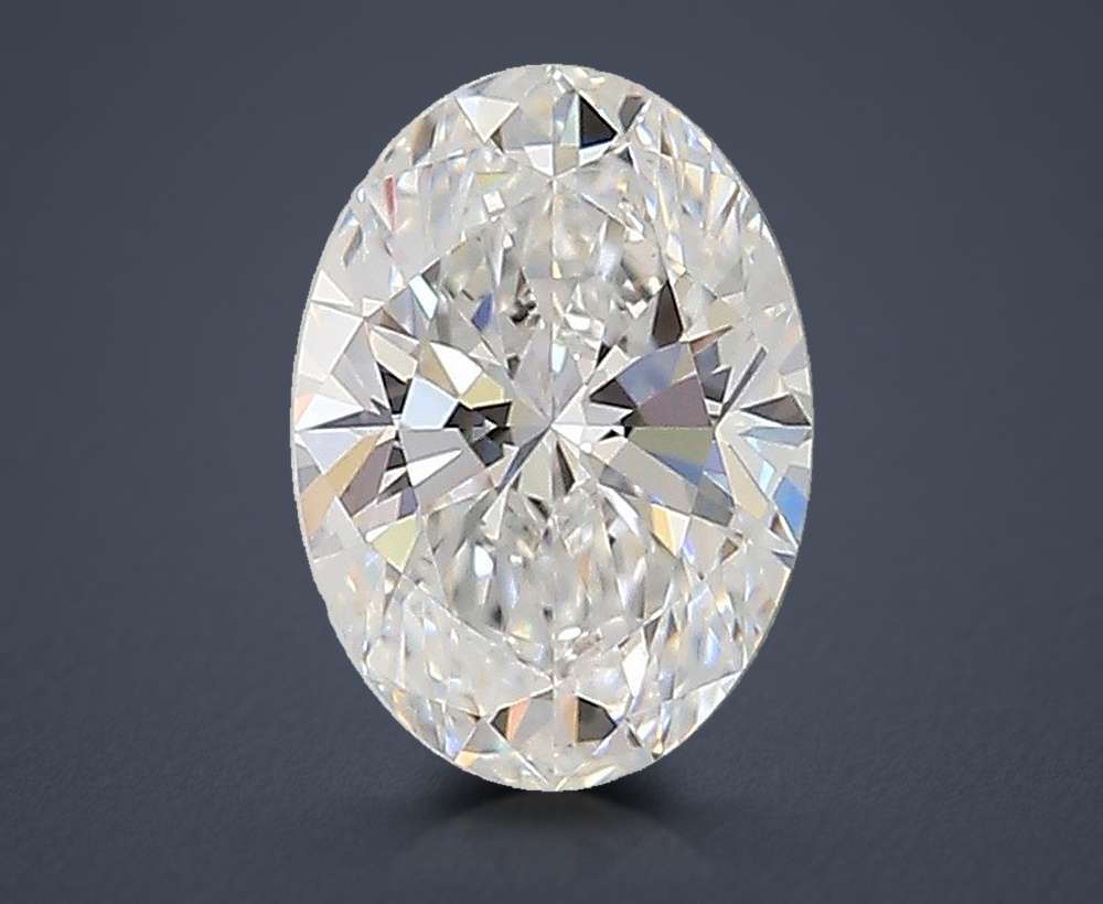 1.00 Carat Oval Lab Diamond