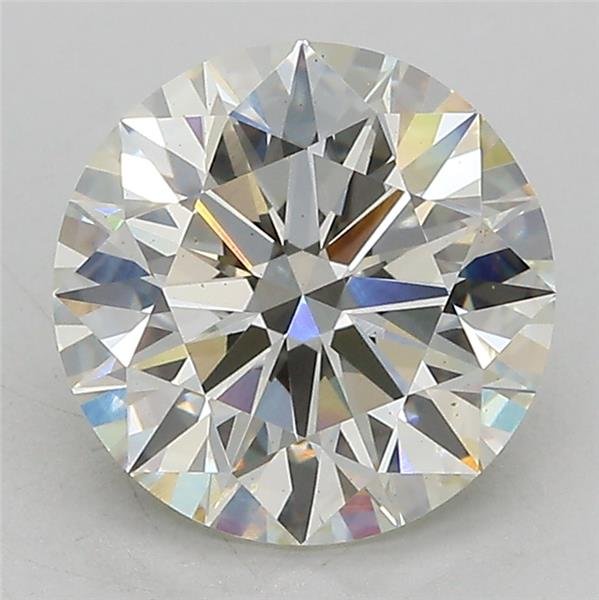 3.00ct J VS1 Rare Carat Ideal Cut Round Lab Grown Diamond
