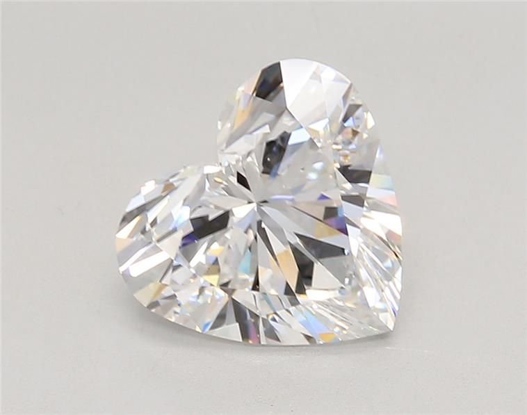 3.07ct D VS1 Rare Carat Ideal Cut Heart Lab Grown Diamond