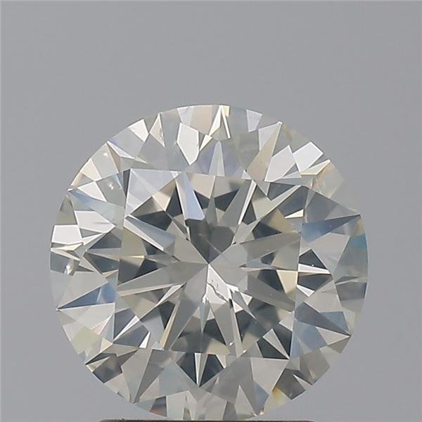 1.77ct K SI2 Rare Carat Ideal Cut Round Diamond