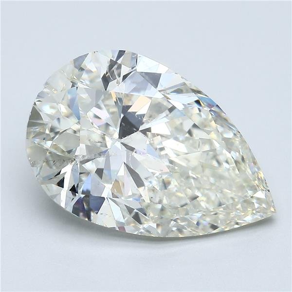 8.02ct K SI2 Very Good Cut Pear Diamond