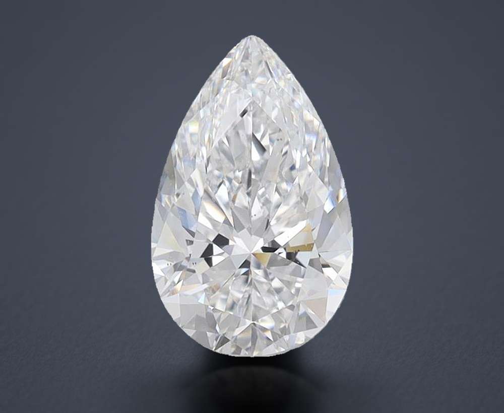 1.56 Carat Pear Lab Diamond