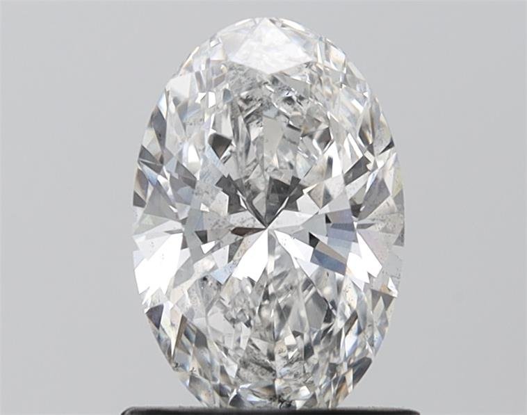 1.24ct F SI1 Rare Carat Ideal Cut Oval Lab Grown Diamond