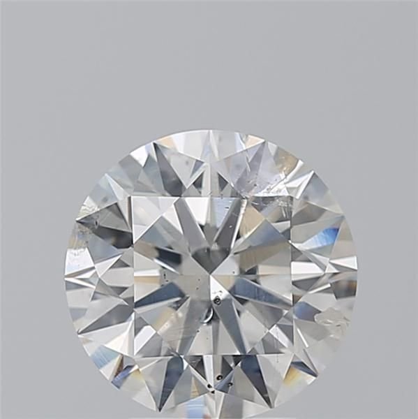 3.02ct G SI2 Rare Carat Ideal Cut Round Diamond