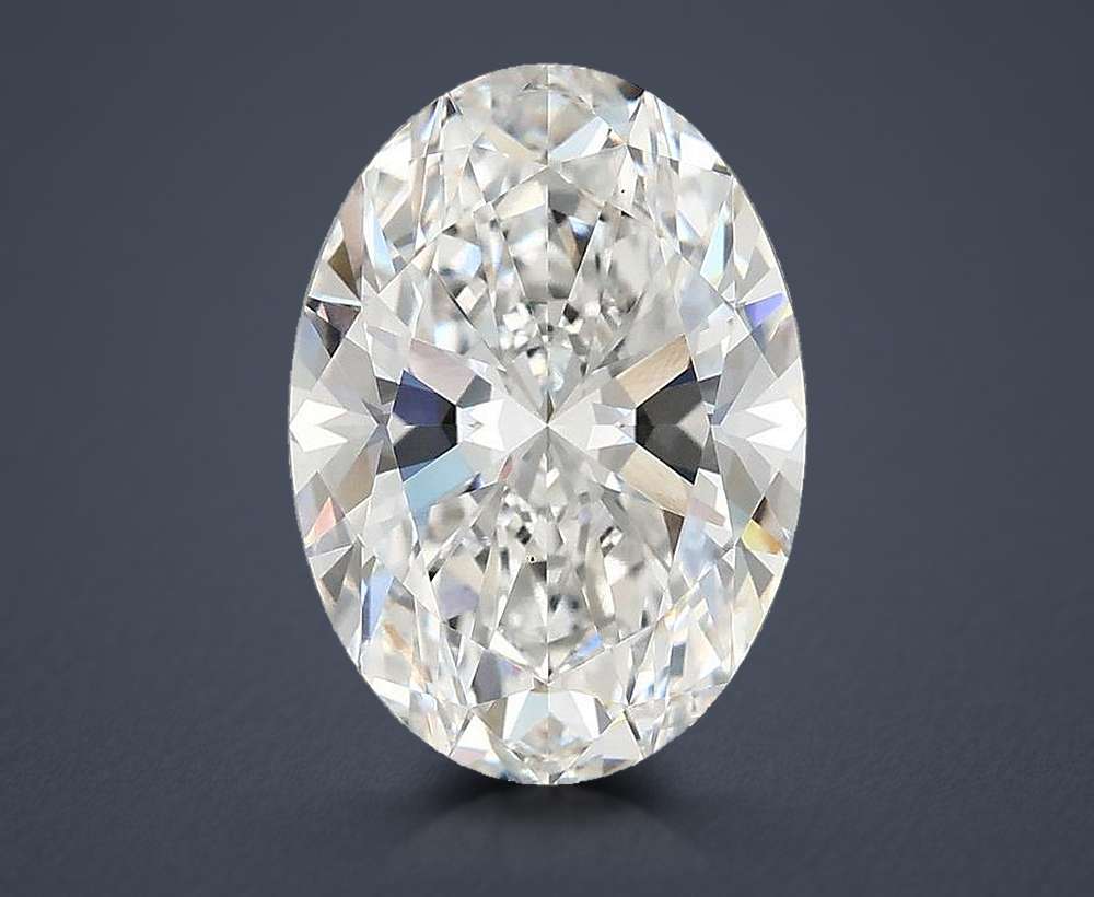 3.87 Carat Oval Lab Diamond