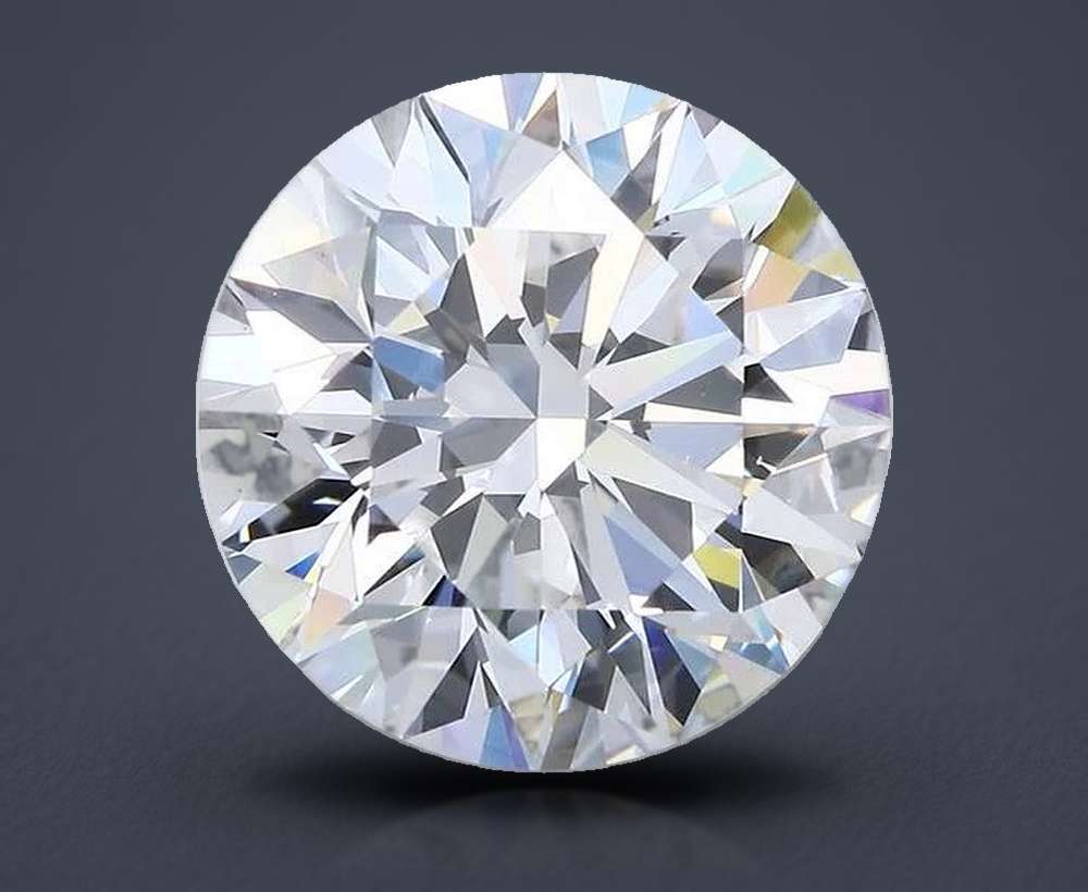 7.01 Carat Round Natural Diamond