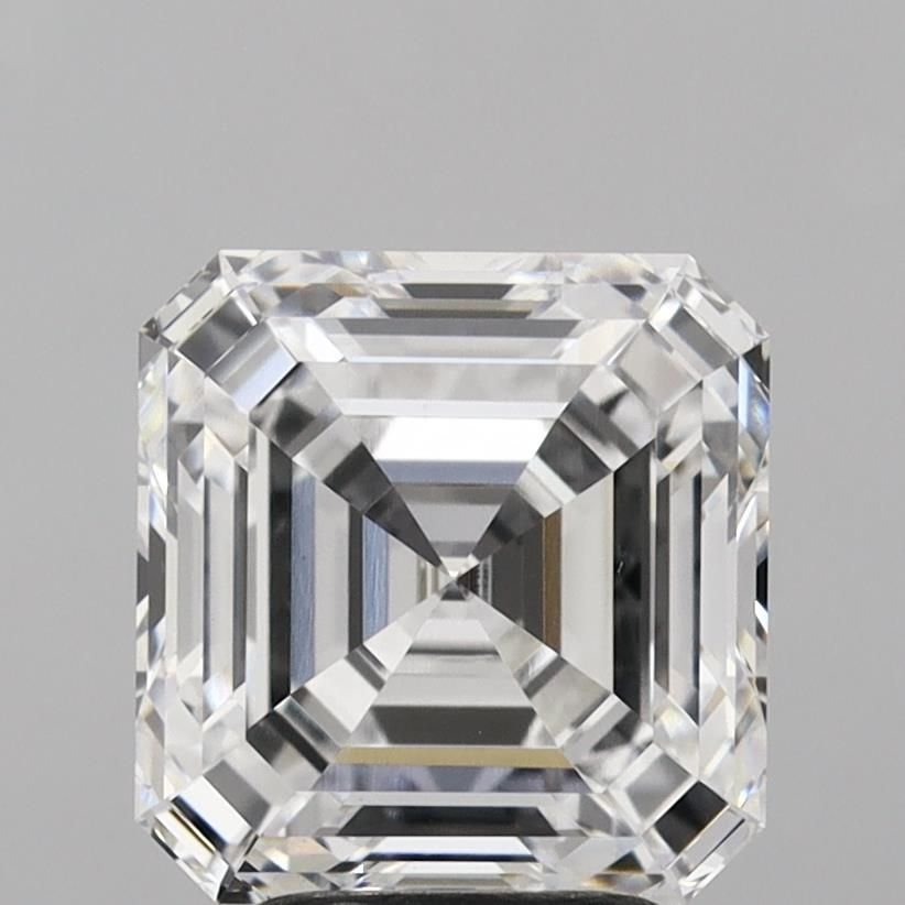 4.05ct E VVS2 Rare Carat Ideal Cut Asscher Lab Grown Diamond