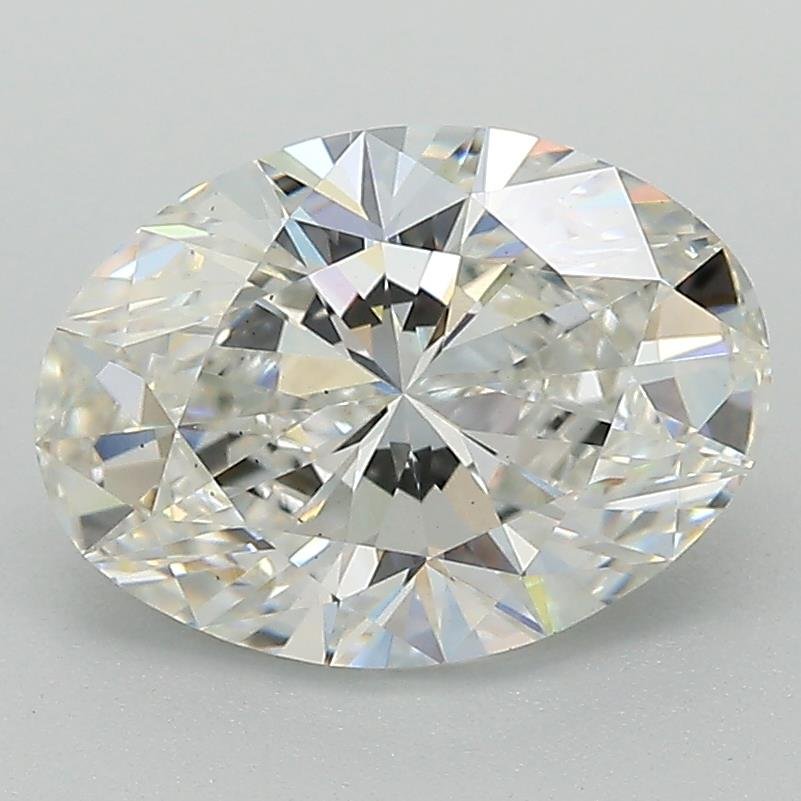 2.18ct G VS2 Rare Carat Ideal Cut Oval Lab Grown Diamond