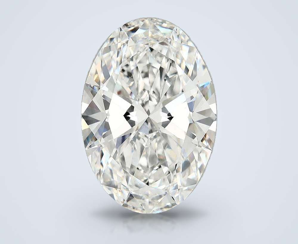 9.63 Carat Oval Lab Diamond