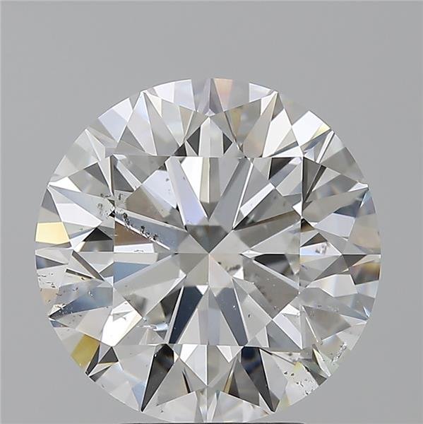 4.71ct E SI2 Rare Carat Ideal Cut Round Diamond