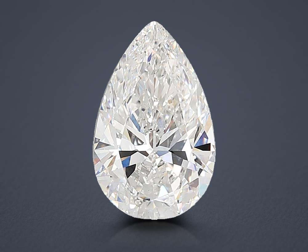 9.53 Carat Pear Lab Diamond