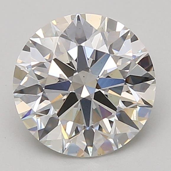 2.24ct F VS2 Rare Carat Ideal Cut Round Lab Grown Diamond