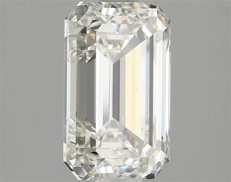 2.57ct H VS1 Excellent Cut Emerald Lab Grown Diamond
