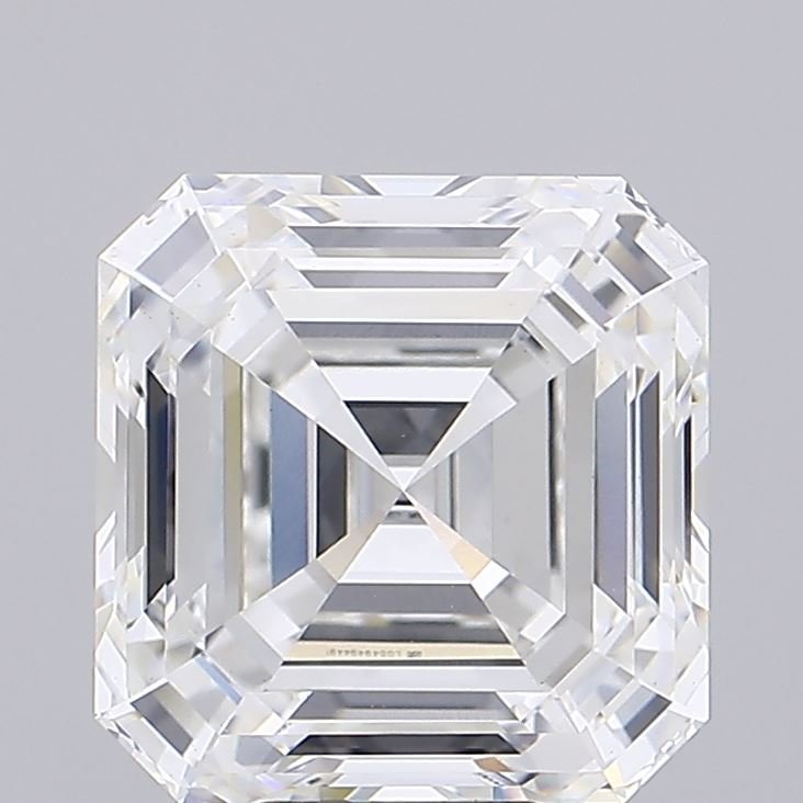 10.06ct E VS1 Rare Carat Ideal Cut Asscher Lab Grown Diamond