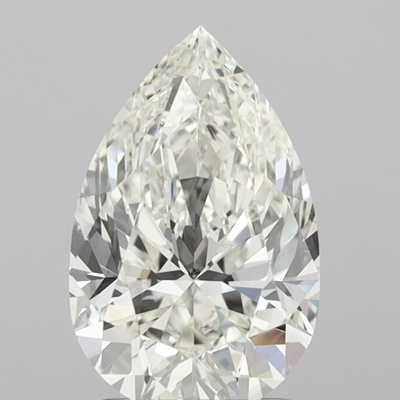 1.80 Carat Pear Natural Diamond