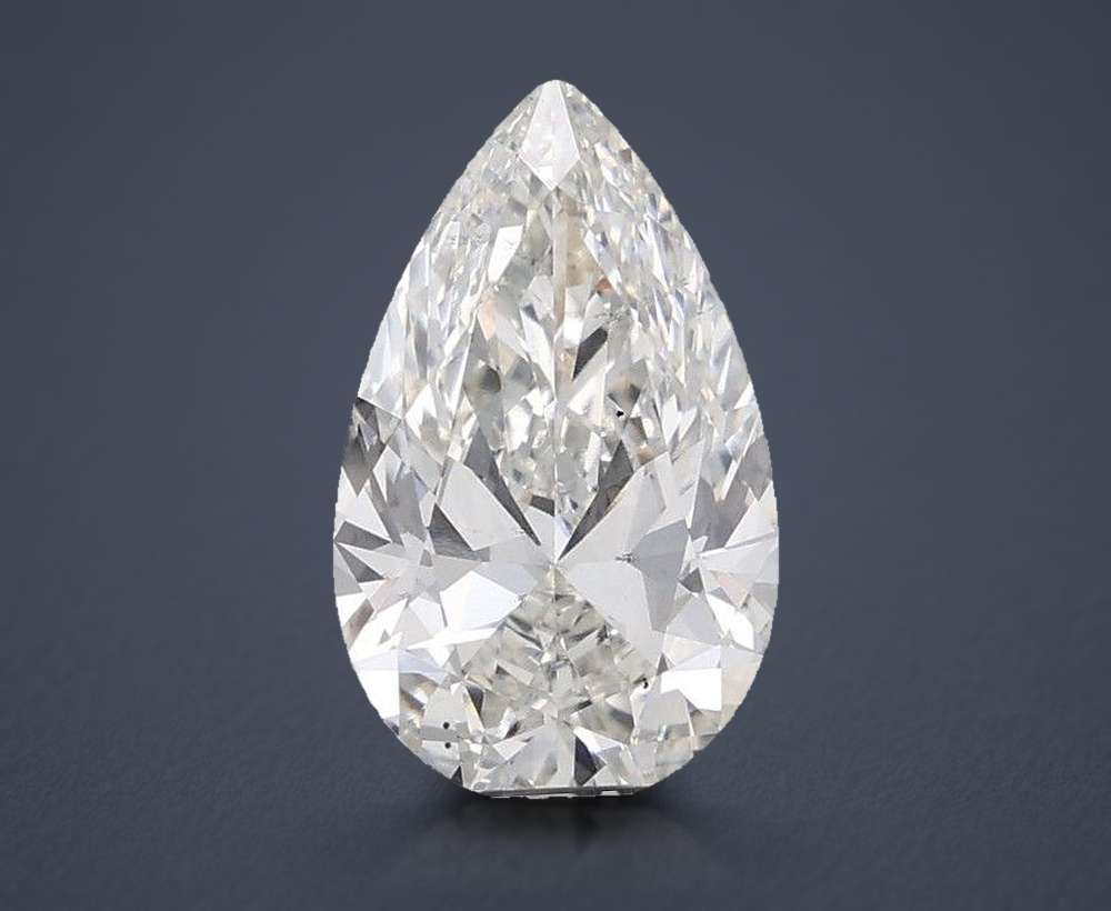 3.50 Carat Pear Lab Diamond