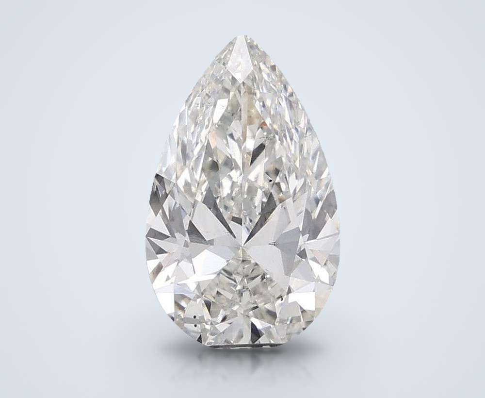 3.50 Carat Pear Lab Diamond