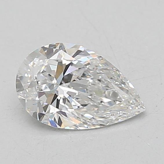 0.73ct D VVS2 Rare Carat Ideal Cut Pear Lab Grown Diamond